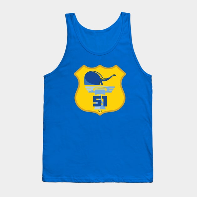 Team 51 - Pit Crew Tank Top by dhartist